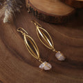 Coop Earrings by Soenaar, handcrafted 18k gold-plated jewelry (photo 2)