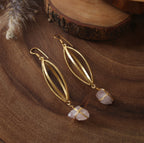 Coop Earrings by Soenaar, handcrafted 18k gold-plated jewelry (photo 2)