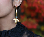 Trine Earrings by Soenaar, handcrafted 18k gold-plated jewelry (photo 5)