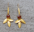 Trine Earrings by Soenaar, handcrafted 18k gold-plated jewelry (photo 10)