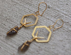 Tiet Earrings by Soenaar, handcrafted 18k gold-plated jewelry (photo 4)
