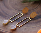 Cleopatra Earrings by Soenaar, handcrafted 18k gold-plated jewelry (photo 2)