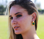 Delphic Earrings by Soenaar, handcrafted 18k gold-plated jewelry