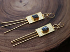 Gypsy Earrings by Soenaar, handcrafted 18k gold-plated jewelry (photo 5)