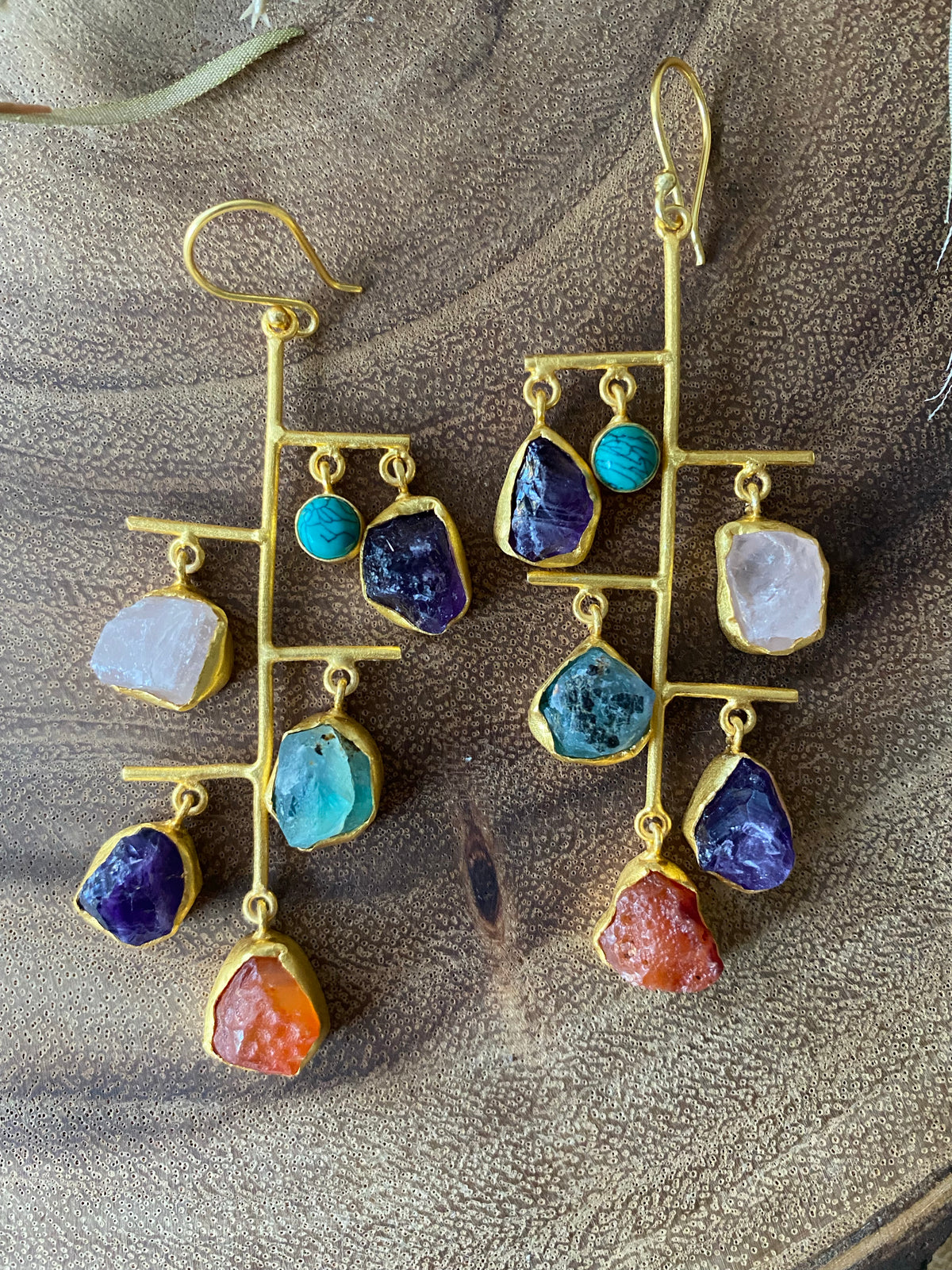Collective Earrings by Soenaar, handcrafted 18k gold-plated jewelry (photo 3)