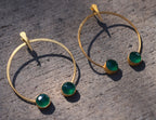 Tribal Folk earrings by Soenaar, handcrafted 18k gold-plated jewelry (photo 4)